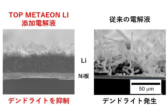 リチウムデンドライト成長抑制剤